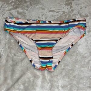 Hobie striped Bikini Bottoms, size small